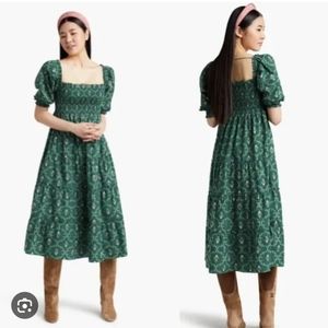 Hill House Emerald Trellis Nesli